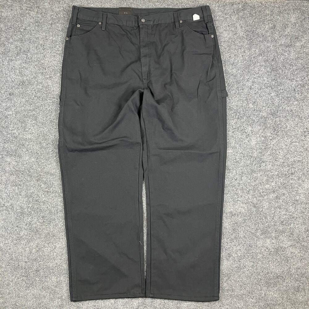Dickies Carpenter‎ Pants Men's Size 42x31 Black Relaxed Fit Workwear NWT Baggy